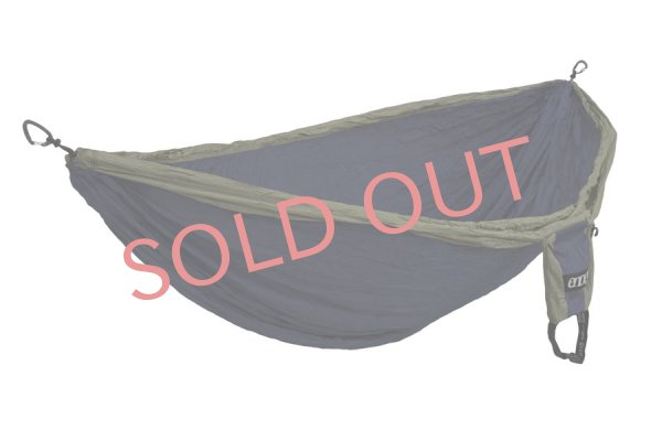 画像1: ENO DoubleNest Deluxe Hammock Navy/Olive  ダブルネスト デラックス ハンモック (1)