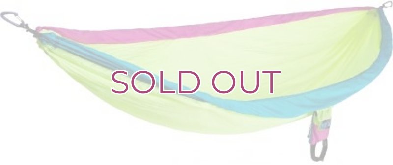 画像1: ENO Eagle Nest Outfitters DoubleNest Hammock イノー ダブルネスト ハンモック 3色カラー Retro Tri  (1)