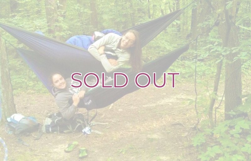 画像2: ENO DoubleNest Deluxe Hammock Navy/Olive  ダブルネスト デラックス ハンモック (2)