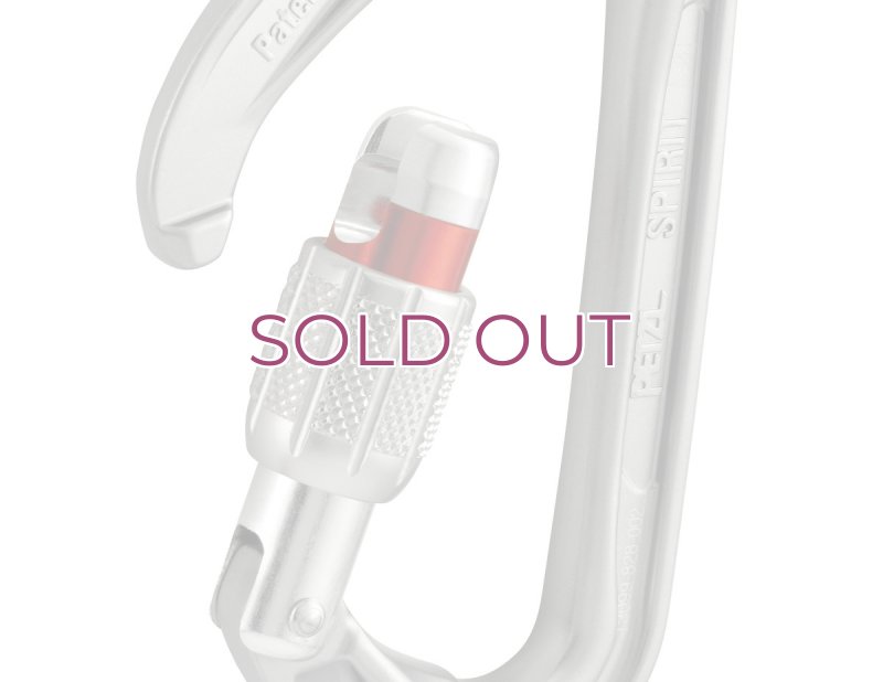 画像2: PETZL SPIRIT SCREW ROCK 3D CARABINER M53A SL  ペツル スピリット スクリューロック カラビナ (2)