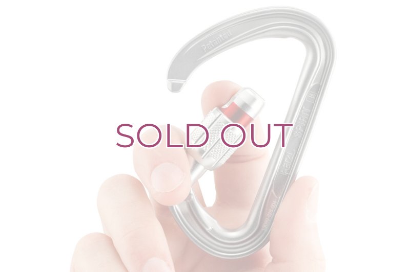 画像3: PETZL SPIRIT SCREW ROCK 3D CARABINER M53A SL  ペツル スピリット スクリューロック カラビナ (3)