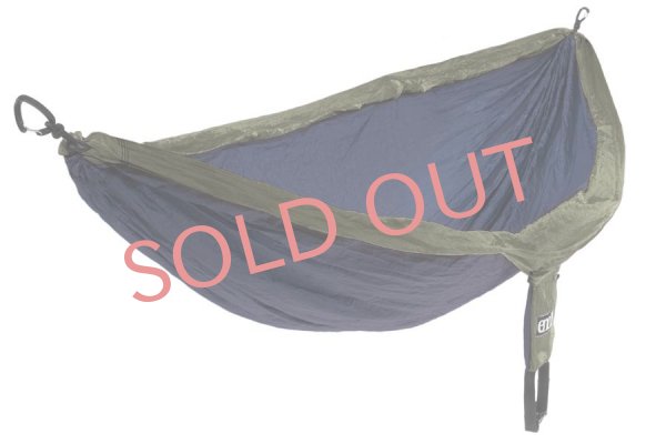 画像1: ENO Eagle Nest Outfitters DoubleNest Hammock イノー ダブルネスト ハンモック ネイビー/オリーブ (1)