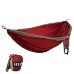 画像1: ENO Eagle Nest Outfitters DoubleNest Hammock イノー ダブルネスト ハンモック tomato/khaki  (1)