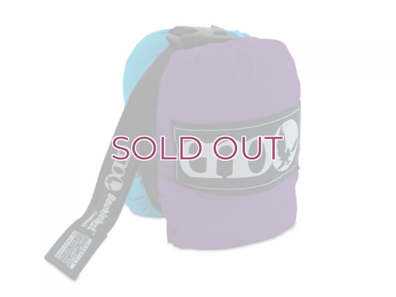 画像2: ENO Eagle Nest Outfitters DoubleNest Hammock イノー ダブルネスト ハンモック  Purple/Teal (2)
