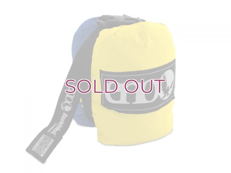 画像2: ENO Eagle Nest Outfitters DoubleNest Hammock イーノ ダブルネスト ハンモック Sapphire/Yellow (2)