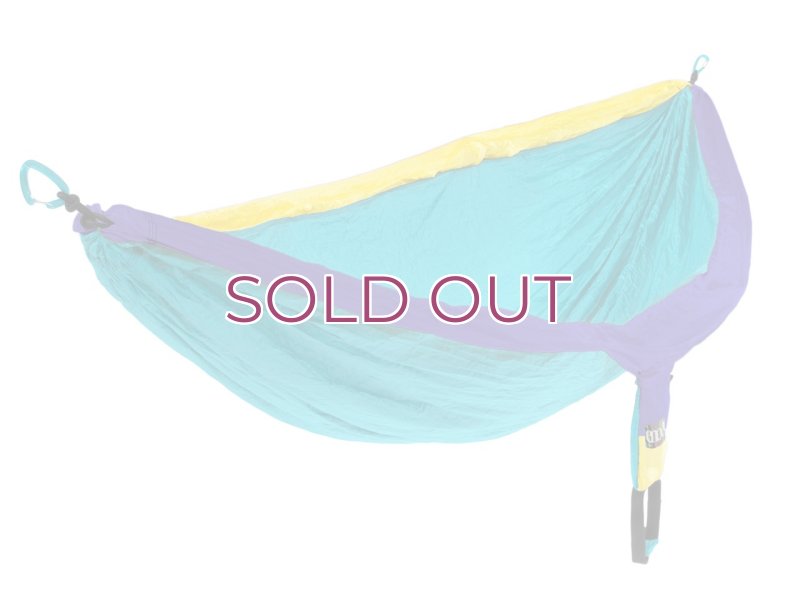 画像1: ENO Eagle Nest Outfitters DoubleNest Hammock イーノ ダブルネスト ハンモック 3色カラー Retro Tri 2 (1)