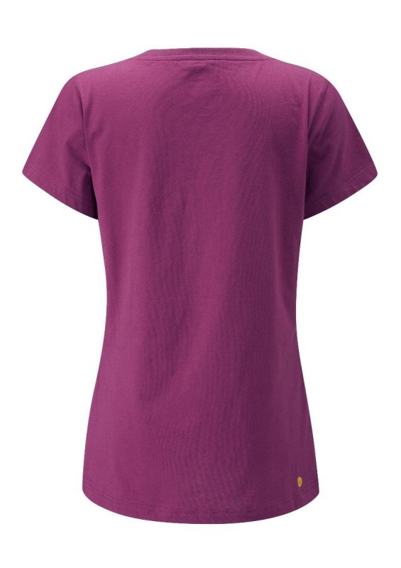 画像2: MOON Womens ZODIAK HERITAGE Tee Climbing T-Shirt ゾディアック クライミング 女性用 Ｔシャツ 2018 (2)