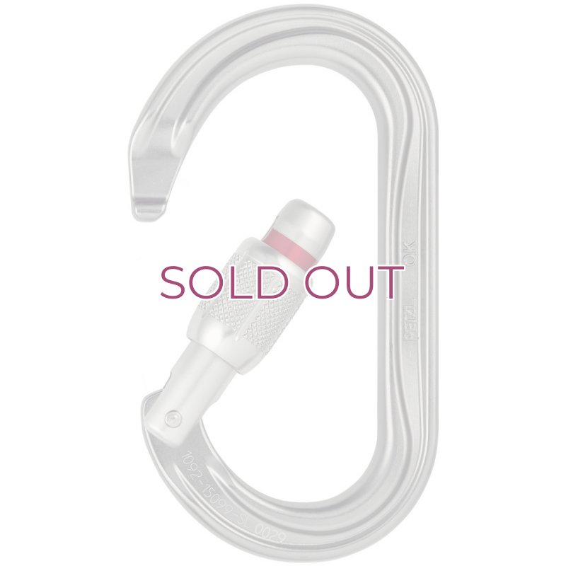 画像3: PETZL OK Locking Carabiner Screw Lock Oval  ペツル OK オーケー ロッキング カラビナ スクリューロック  オーバル (3)