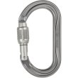 画像2: PETZL OK Locking Carabiner Screw Lock Oval  ペツル OK オーケー ロッキング カラビナ スクリューロック  オーバル (2)