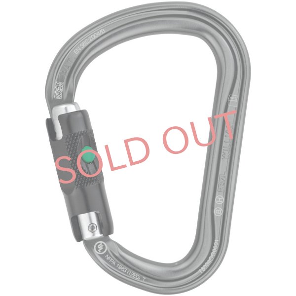 画像1: PETZL WILLIAM Ball Lock ROCKING CARABINER M36A ペツル ウィリアム ボールロック カラビナ (1)