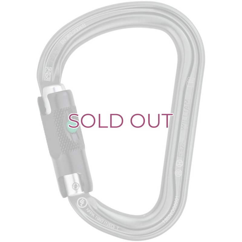 画像1: PETZL WILLIAM Ball Lock ROCKING CARABINER M36A ペツル ウィリアム ボールロック カラビナ (1)