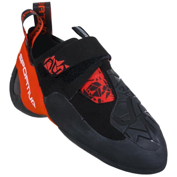 画像1: La Sportiva SKWAMA Black/Poppy スポルティバ　スクワマ クライミングシューズ ブラック ポピー (1)