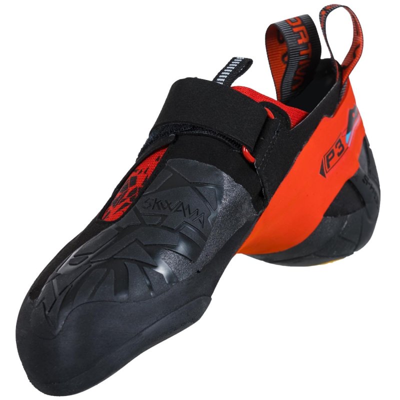 画像3: La Sportiva SKWAMA Black/Poppy ZFCS005 スポルティバ スクワマ クライミングシューズ ブラック ポピー (3)