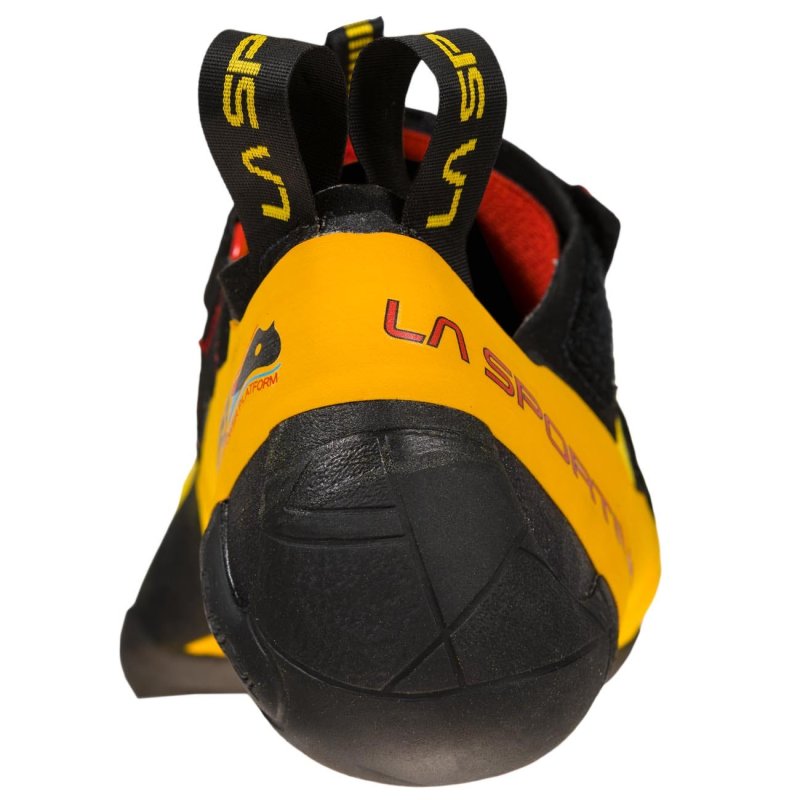 画像7: La Sportiva SKWAMA Black/Yellow ZFCS005  スポルティバ スクワマ ブラック イエロー クライミングシューズ (7)