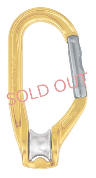 画像1: PETZL ROLLCLIP A Lock CARABINER Pulley  ペツル ロールクリップ Ａ カラビナ型プーリー (1)