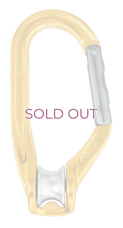 画像1: PETZL ROLLCLIP A Lock CARABINER Pulley  ペツル ロールクリップ Ａ カラビナ型プーリー (1)