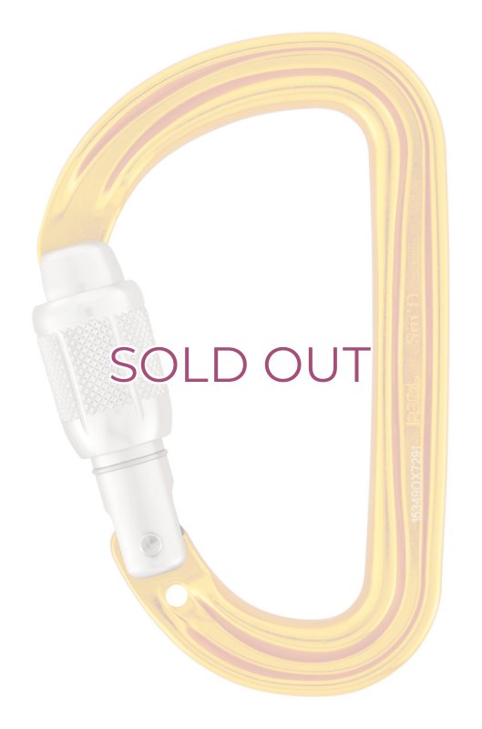 画像2: PETZL Sm'D SCREW ROCKING CARABINER ペツル エスエムディ スクリューロック カラビナ (2)