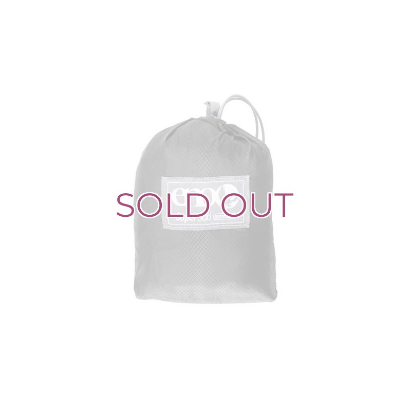 画像2: ENO Eagle Nest Outfitters SuperSub™ Ultralight Hammock Lichen/Charcoal イノー スーパーサブ 超軽量 ハンモック  (2)