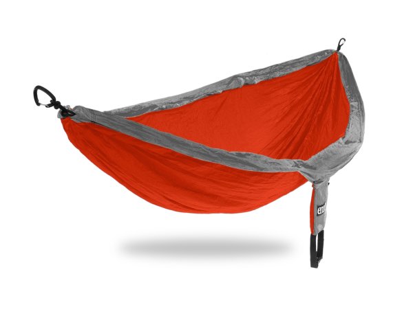 画像1: ENO Eagle Nest Outfitters DoubleNest Hammock イーノ ダブルネスト ハンモック Orenge/Grey (1)