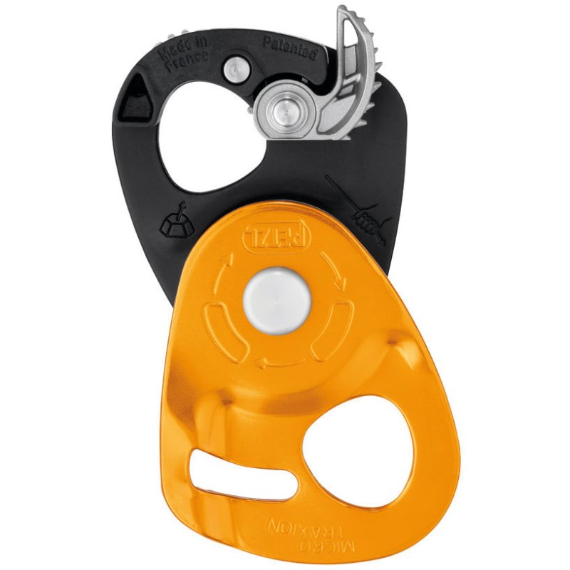 画像2: PETZL Micro Traxion Self Jamming Pulley P53 ペツル マイクロ トラクション セルフジャミングプーリー (2)