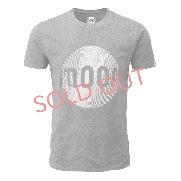 画像1: MOON Wave Logo 'Larry' Bamboo T-Shirt ムーン ウェーブロゴ ラリー バンブー Tシャツ (1)