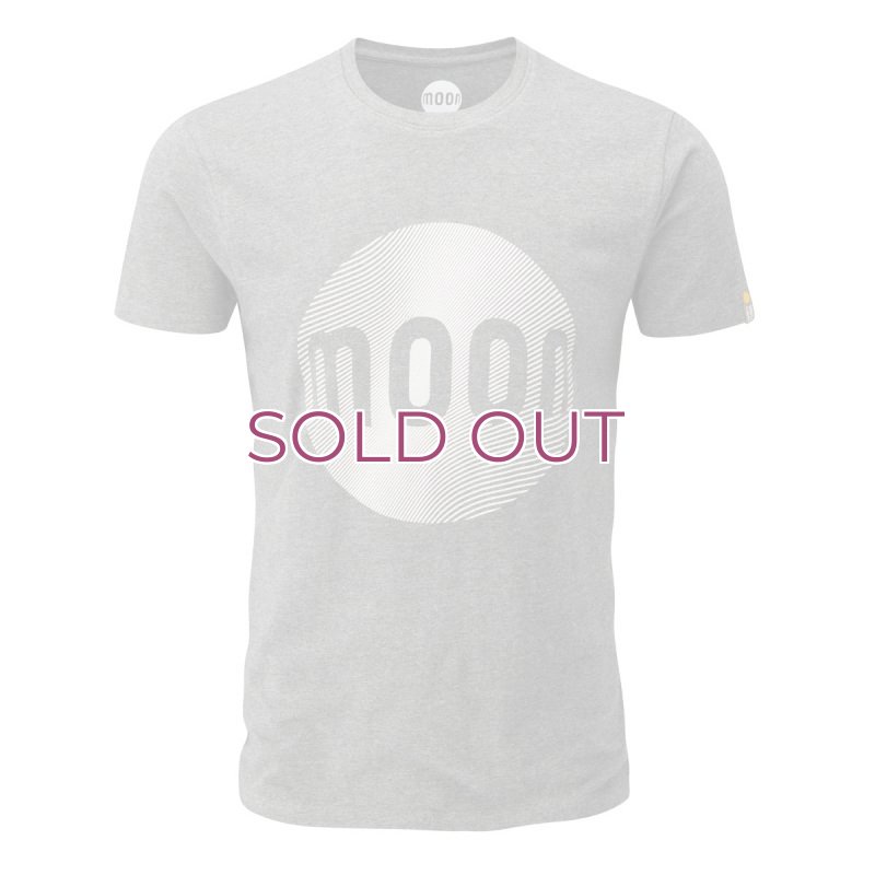 画像1: MOON Wave Logo 'Larry' Bamboo T-Shirt ムーン ウェーブロゴ ラリー バンブー Tシャツ (1)