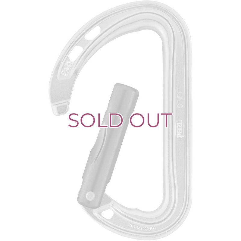 画像2: PETZL SPIRIT 3D CARABINER M061AA  ペツル スピリット カラビナ (2)