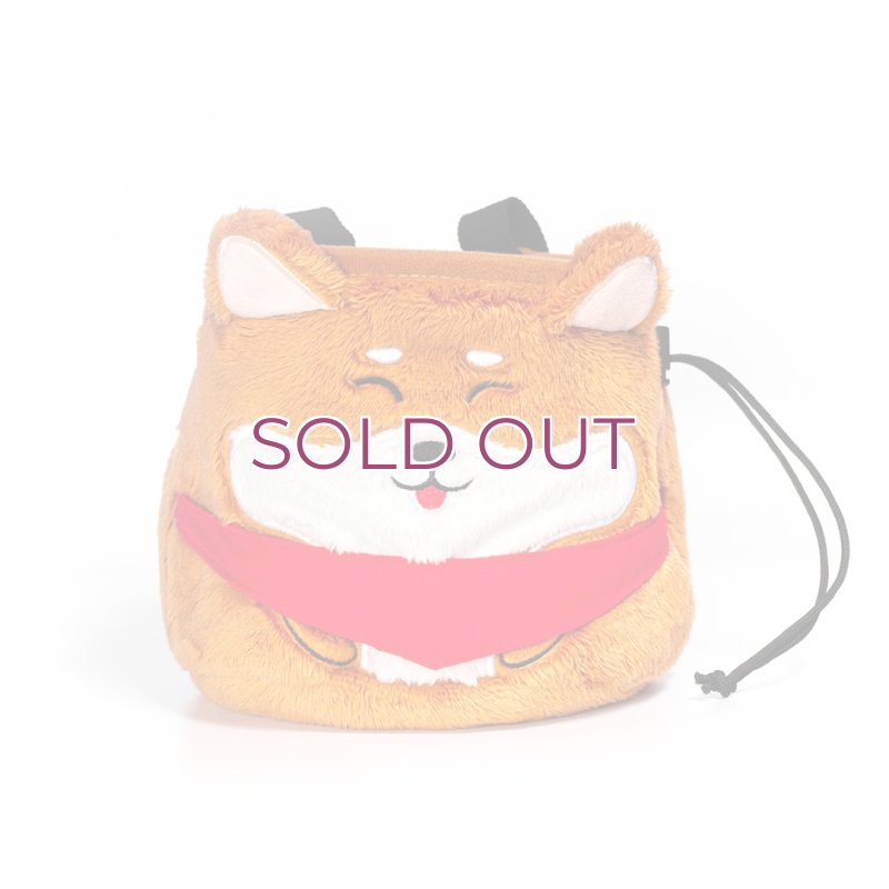 画像1: YY Vertical Shiba Dog Chalk Bag ワイワイバーチカル 柴犬 チョークバッグ (1)