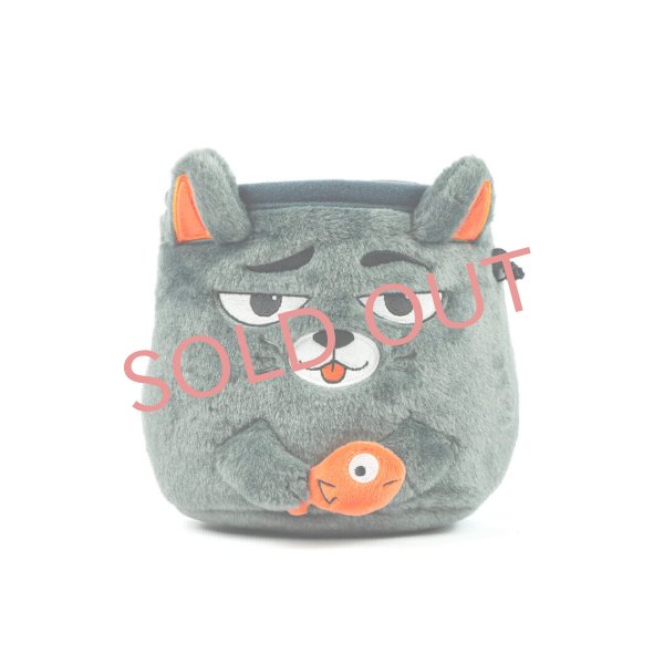 画像1: YY Vertical Cat Chalk Bag  ワイワイバーチカル キャット 猫 チョークバッグ  (1)