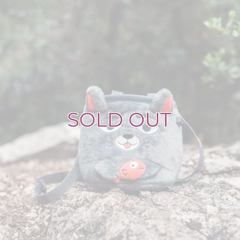 画像4: YY Vertical Cat Chalk Bag  ワイワイバーチカル キャット 猫 チョークバッグ  (4)