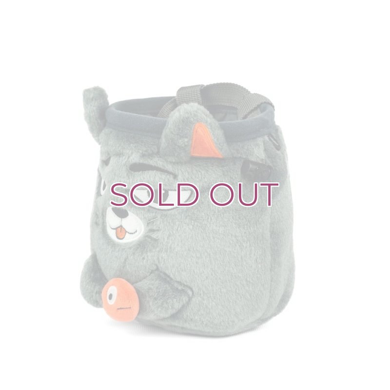 画像2: YY Vertical Cat Chalk Bag  ワイワイバーチカル キャット 猫 チョークバッグ  (2)
