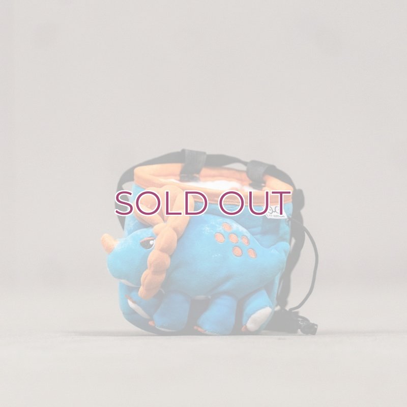 画像3: YY Vertical Triceratops Chalk Bag ワイワイバーチカル トリケラトプス チョークバッグ  (3)