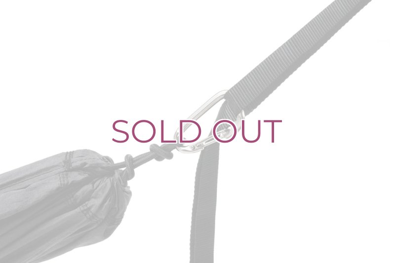 画像5: ENO TravelNest Hammock + Straps Combo Chacoal イーノ トラベルネスト ハンモック + ストラップ セット 黒 (5)