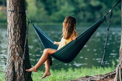 画像2: ENO TravelNest Hammock + Straps Combo Chacoal イーノ トラベルネスト ハンモック + ストラップ セット 黒