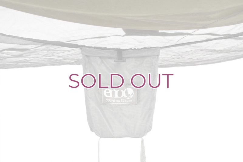 画像9: ENO Guardian SL Bugnet Hammock  2023 イーノ ガーディアン SL バグネット ハンモック用虫除けネット 蚊帳 (9)