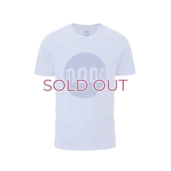 画像1: MOON Logo Climbing T-Shirt Heather Blue ムーン ロゴ クライミング Tシャツ ブルー 2023-24年モデル (1)