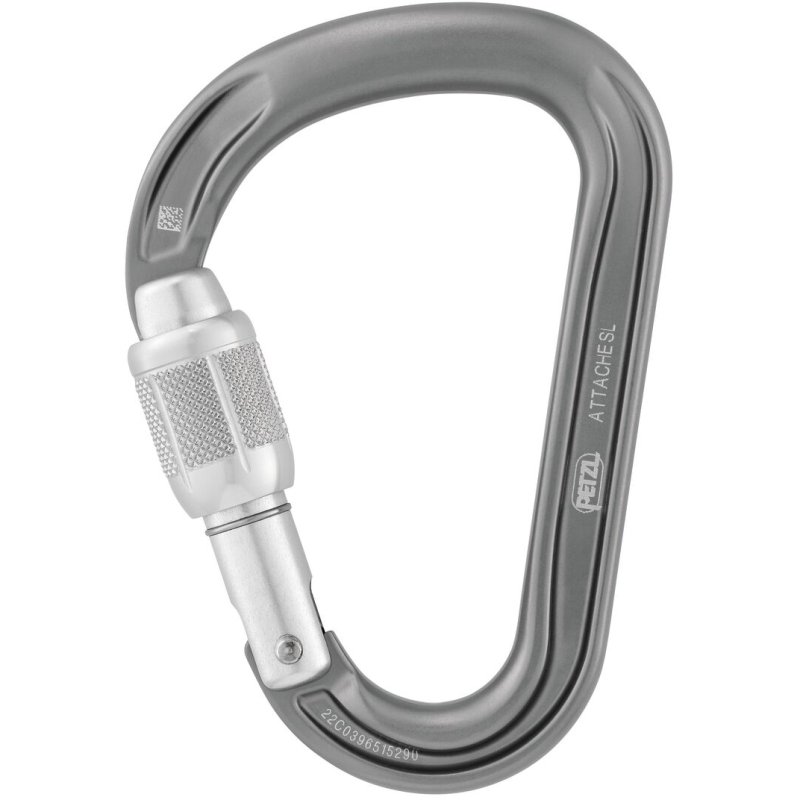 画像2: PETZL Attache SCREW ROCKING CARABINER ペツル アタッシュ スクリューロック カラビナ (2)