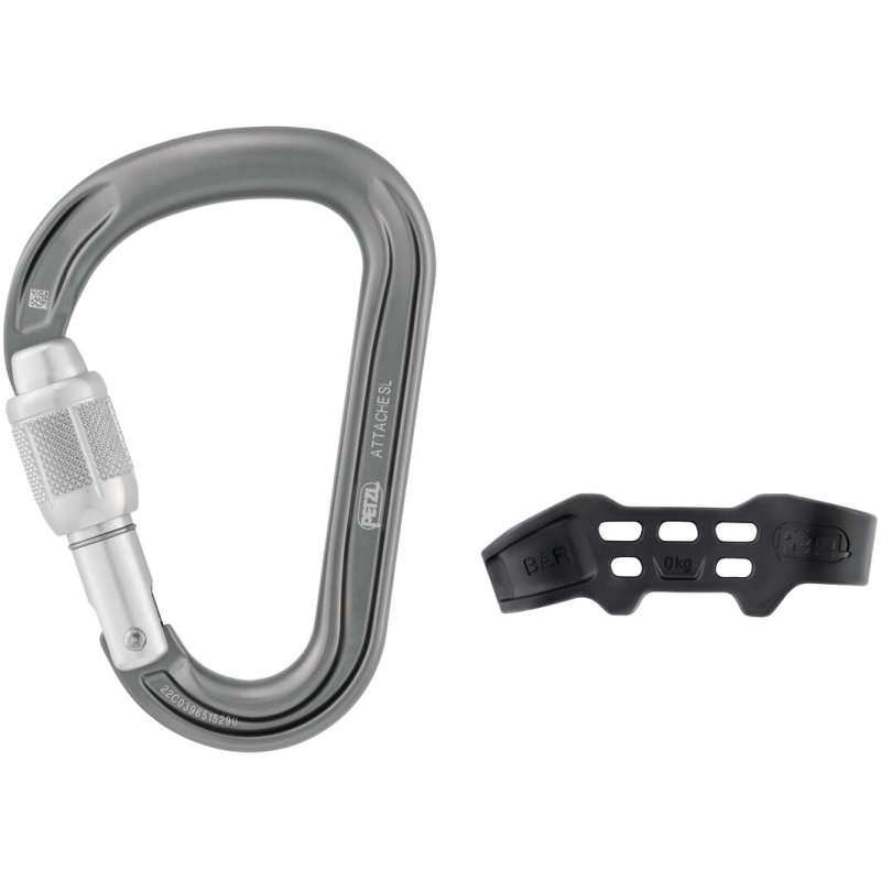 画像2: PETZL Attache Bar SCREW ROCKING CARABINER ペツル アタッシュ バー スクリューロック カラビナ (2)