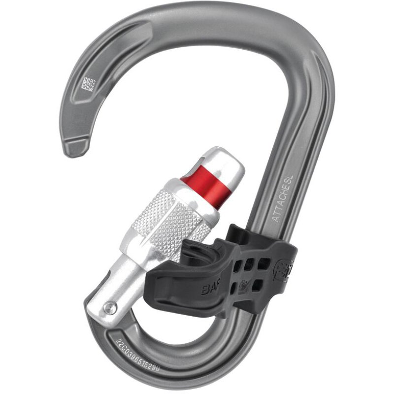 画像3: PETZL Attache Bar SCREW ROCKING CARABINER ペツル アタッシュ バー スクリューロック カラビナ (3)