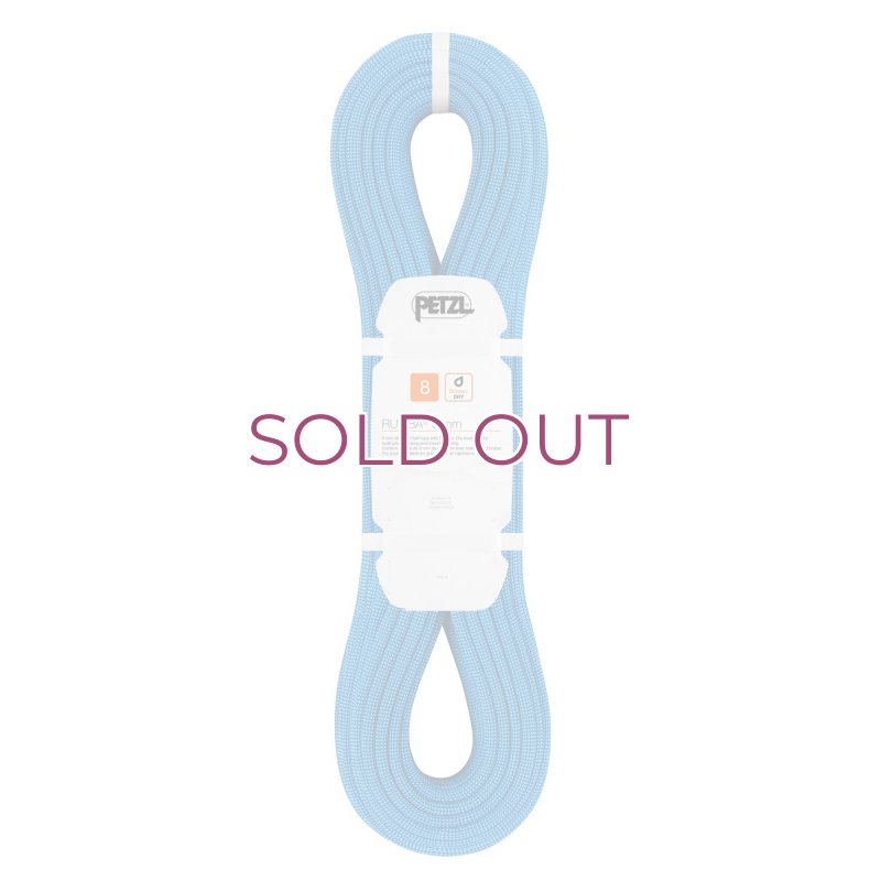 画像3: PETZL Rumba 8.0mm half Rope ペツル ルンバ ８mm ハーフロープ ダブルロープ (3)