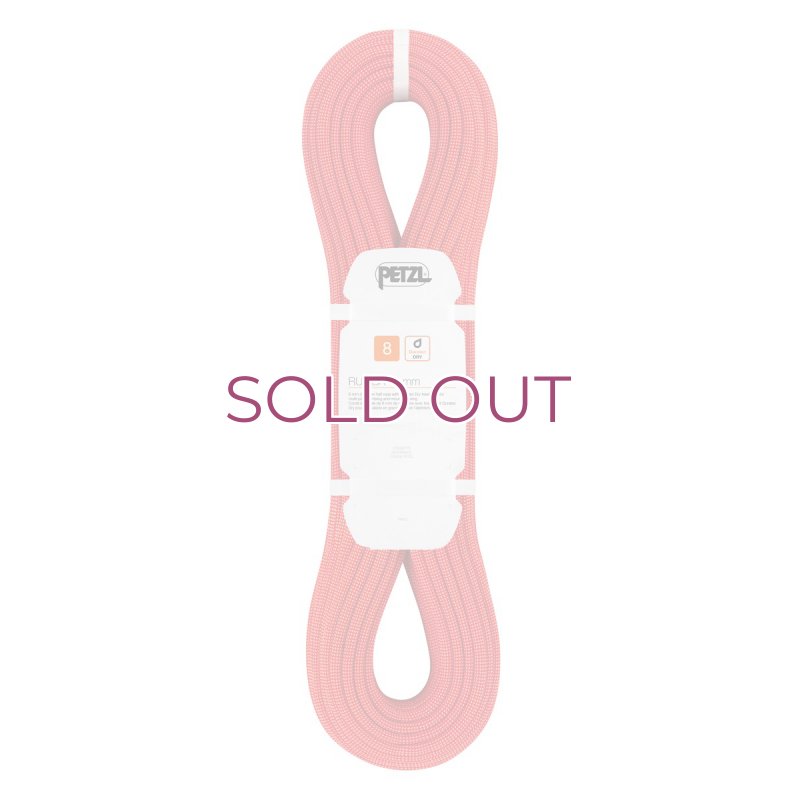 画像1: PETZL Rumba 8.0mm half Rope ペツル ルンバ ８mm ハーフロープ ダブルロープ (1)