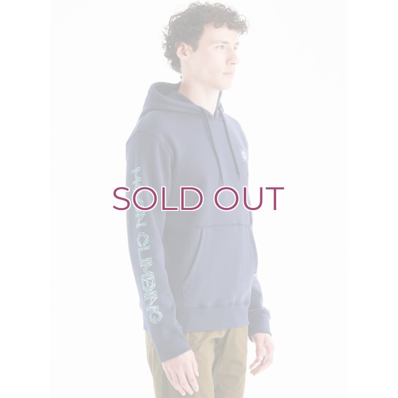 画像3: MOON CLIMBING HOODY Navy  ムーン クライミングフーディ 紺 (3)