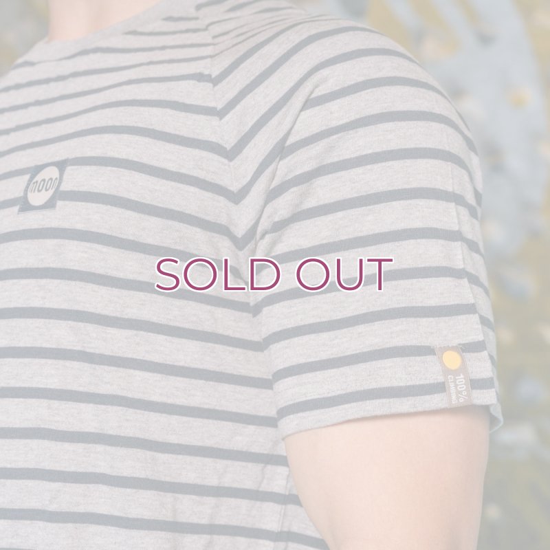 画像6: MOON Men’s Striped TTS Technical T-Shirt  ムーン ストライプ ボーダー テクニカル Tシャツ (6)