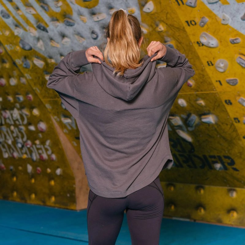 画像11: MOON Women Vector Hoody Climbing Trainer　 ムーン ベクター フーディ 長袖トレーナー 女性用 (11)