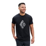 画像2: Blackdiamond Men's Engineered Diamond Short Sleeve Tee  ブラックダイヤモンド エンジニア TEE 男性用 Ｔシャツ (2)