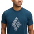画像9: Blackdiamond Men's Engineered Diamond Short Sleeve Tee  ブラックダイヤモンド エンジニア TEE 男性用 Ｔシャツ (9)