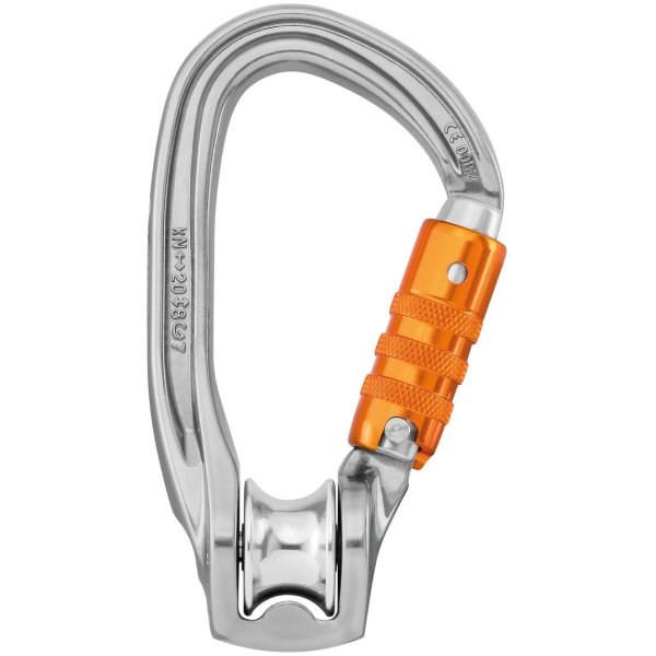 画像1: PETZL ROLLCLIP Z Lock CARABINER Pulley P75  ペツル ロールクリップ Ｚ カラビナ型プーリー (1)
