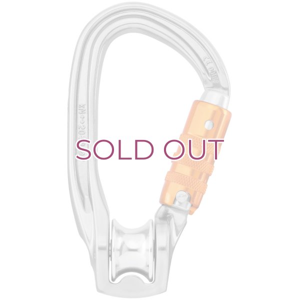 画像1: PETZL ROLLCLIP Z Lock CARABINER Pulley P75  ペツル ロールクリップ Ｚ カラビナ型プーリー (1)