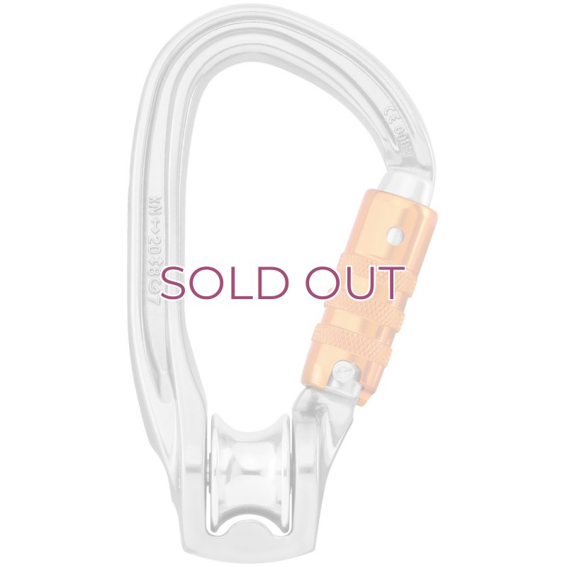 画像1: PETZL ROLLCLIP Z Lock CARABINER Pulley P75  ペツル ロールクリップ Z カラビナ型プーリー (1)