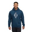 画像2: Black Diamond Men's Engineered Diamond Pullover Hoody men's hoodie ブラックダイヤモンド エンジニアードダイアモンド フーディ (2)